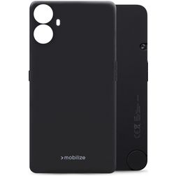 Mobilize Rubber Gelly Nothing CMF Phone 1 TPU (flexibel) Backcover - Schwarz