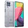 Mobigear Rugged Shield Samsung Galaxy M53 Hülle Flexibles TPU Backcover Stoßfest - Grau