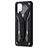 Mobigear Armor Stand Samsung Galaxy A12 Hülle Hardcase Backcover Stoßfest mit Ständer - Schwarz