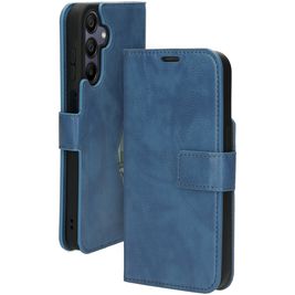Mobiparts Classic Wallet Samsung Galaxy A15 Hülle Klapphülle Geldbörse - Steel Blue