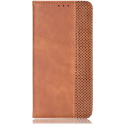 Mobigear Sensation Samsung Galaxy Xcover 7 Hülle Klapphülle Geldbörse - Braun