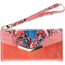 Mobilize Gelly Velvet iPhone SE (2022) Hülle Abnehmbare 2in1 Clutch - Coral Snake