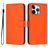 Mobigear Urban Wallet iPhone 16 Pro Max Hülle Klapphülle Geldbörse - Orange