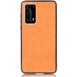 Mobigear Stitch Huawei P40 Pro Plus Hülle Backcover - Orange