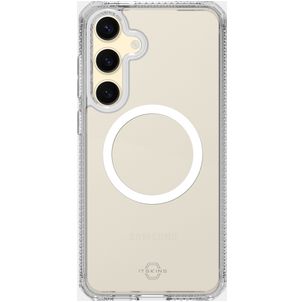 ITSKINS Level 2 HybridMagClear R Durchsichtig Samsung Galaxy S24 FE MagSafe Hülle Hardcase Backcover Stoßfest - Transparent