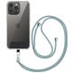 Mobigear Nylon Lanyard Universal-Handykette einstellbar - Grau