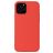 Mobigear Rubber Touch iPhone 13 Mini Silikon Hülle Backcover - Koralle