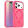 Mobigear Shockproof iPhone 17 Pro MagSafe Hülle Hardcase Backcover - Rose Red