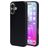 Mobiparts Classic iPhone 17 Hülle Flexibles TPU Backcover - Schwarz