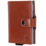 Valenta Card Case Plus Kartenetui - 8 Karten - Braun