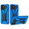 Mobigear Armor Stand Samsung Galaxy A03 Hülle Hardcase Backcover Stoßfest mit Ständer - Blau