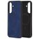 Mobiparts Classic Samsung Galaxy A37 MagSafe TPU / Kunstleder Backcover - Sapphire Blue