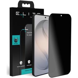 Elite Samsung Galaxy S26 Panzerglas Gehärtetes Glas Displayschutz Privacy - Hüllenfreundlich - Schwarz