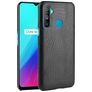 Mobigear Croco Realme C3 Hülle Hardcase Backcover - Schwarz