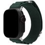Mobilize Alpine Nylon Apple Watch Armband Dornschließe - 42/41/40/38 mm - Dunkelgrün