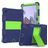 Mobigear ShieldStand Samsung Galaxy Tab A8 10.5 (2021) Hülle Kunststoff,Silikon Backcover + Ständer - Blau / Grün