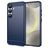 Mobigear Brushed Slim Samsung Galaxy S25 Hülle Flexibles TPU Backcover - Blau