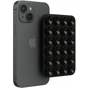 Mobigear EasyMount Saugnapf-Handyhalterung - 24 Suction Cup - Schwarz Universal