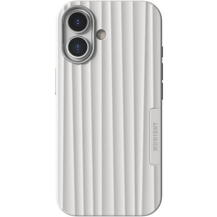 Nudient Bold iPhone 17 MagSafe Hülle Hardcase Backcover - Chalk White