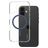 CARE by PanzerGlass Urban Combat iPhone 16 MagSafe Hardcase Backcover - Transparent / Blau