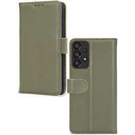 Mobilize Premium Gelly Wallet Samsung Galaxy A33 Hülle Klapphülle Geldbörse - Grün