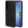 Mobiparts Classic Samsung Galaxy A36 MagSafe TPU / Kunstleder Backcover - Graphite Black
