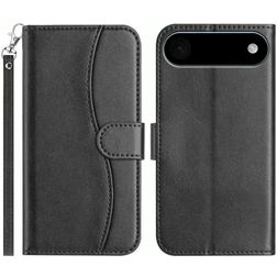 Mobigear S Line iPhone Air Klapphülle Portemonnaie - Schwarz
