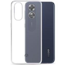 Mobilize Gelly Durchsichtig OPPO A17 Hülle Flexibles TPU Backcover - Transparent