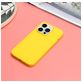 Mobigear Colors iPhone 14 Pro Hülle Flexibles TPU Backcover - Gelb