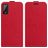 Mobigear Wiko Power U20 Hülle Flipcase - Rot