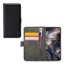 Mobilize Classic Gelly Wallet OnePlus Nord Hülle Klapphülle Geldbörse - Schwarz