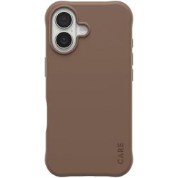 CARE by PanzerGlass Fashionable iPhone 17 Silikon MagSafe Hülle Backcover - Espresso