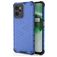 Mobigear Honeycomb Realme C35 Hülle Hardcase Backcover Stoßfest - Blau