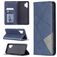 Mobigear Rhombus Slim Samsung Galaxy A32 4G Klapphülle - Blau