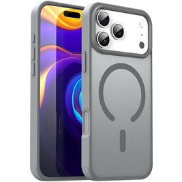 Mobigear Shockproof iPhone 17 Pro Max MagSafe Hülle Hardcase Backcover - Grau