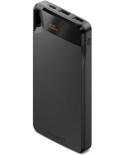 Cygnett Boost 4 Triple USB / USB-C Powerbank 10.000 mAh 15W - Schwarz