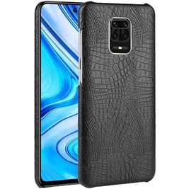 Mobigear Croco Xiaomi Redmi Note 9 Pro Hülle Hardcase Backcover - Schwarz Mobigear Croco Xiaomi Redmi Note 9 Pro Hülle Hardcase Backcover - Schwarz