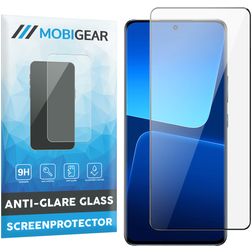 Mobigear Premium Xiaomi 13 Panzerglas Gehärtetes Glas Displayschutz - Hüllenfreundlich - Schwarz