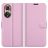 Mobigear Classic HONOR 50 Hülle Klapphülle Geldbörse - Pink