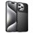 Mobigear Groove iPhone 16 Pro Max Hülle Flexibles TPU Backcover - Schwarz