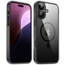 Valenta Trend iPhone 16 MagSafe Hülle Hardcase Backcover - Schwarz