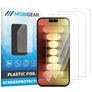 Mobigear iPhone 15 Pro Displayschutz Schutzfolie - Hüllenfreundlich (3er Pack)