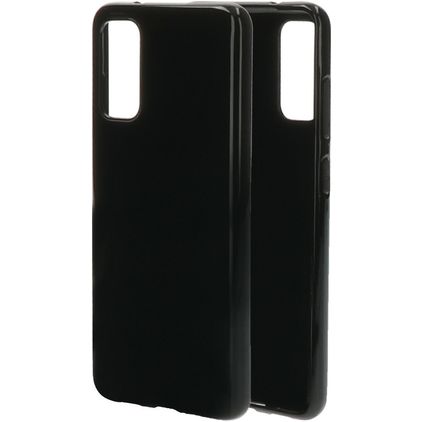Mobiparts Classic Samsung Galaxy S20 Hülle Flexibles TPU Backcover - Schwarz