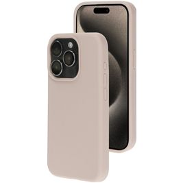 Mobiparts iPhone 15 Pro Silikon Hülle Backcover - Soft Salmon