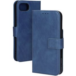 Mobiparts Classic Wallet iPhone 16e MagSafe Hülle Klapphülle - Steel Blue