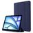 Mobigear Tri-Fold Gel iPad Air 11 Zoll (2026) Hülle TPU,Kunstleder Klapphülle + Stifthalter - Dunkelblau