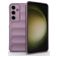 Mobigear Bumpy Samsung Galaxy S24 FE Hülle Flexibles TPU Backcover - Lila