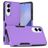 Mobigear Heavy Armor Samsung Galaxy S25 Edge Hülle Hardcase Backcover Stoßfest - Lila