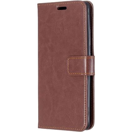 Mobigear Wallet Samsung Galaxy A51 5G Hülle Klapphülle Geldbörse - Braun