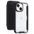 Mobigear Smart Fit iPhone 15 Hülle Hardcase Klapphülle - Schwarz